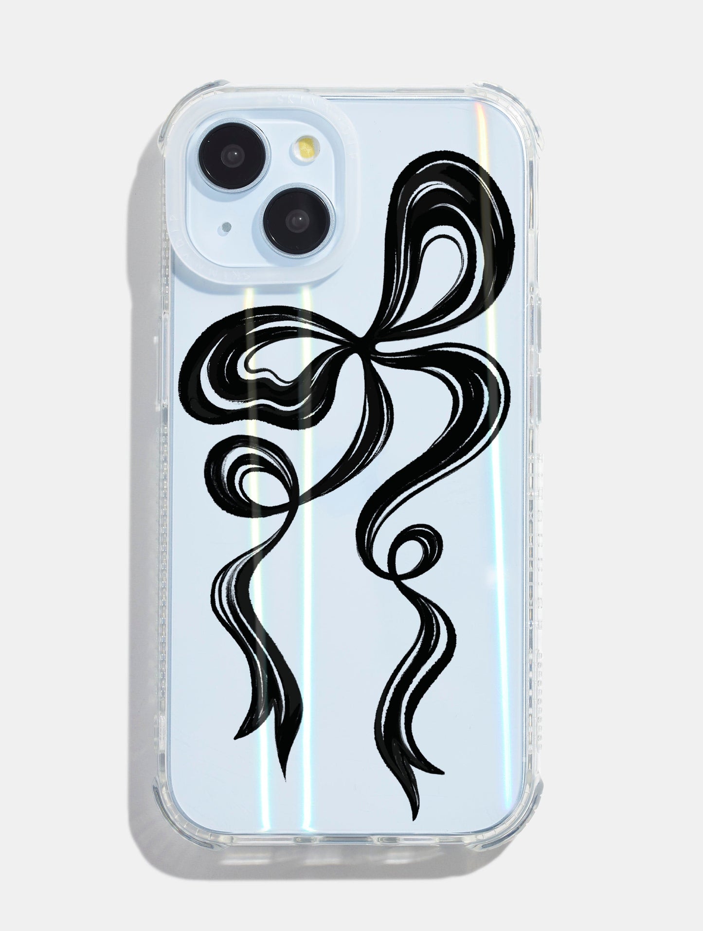 Black Single Bow Shock iPhone Case