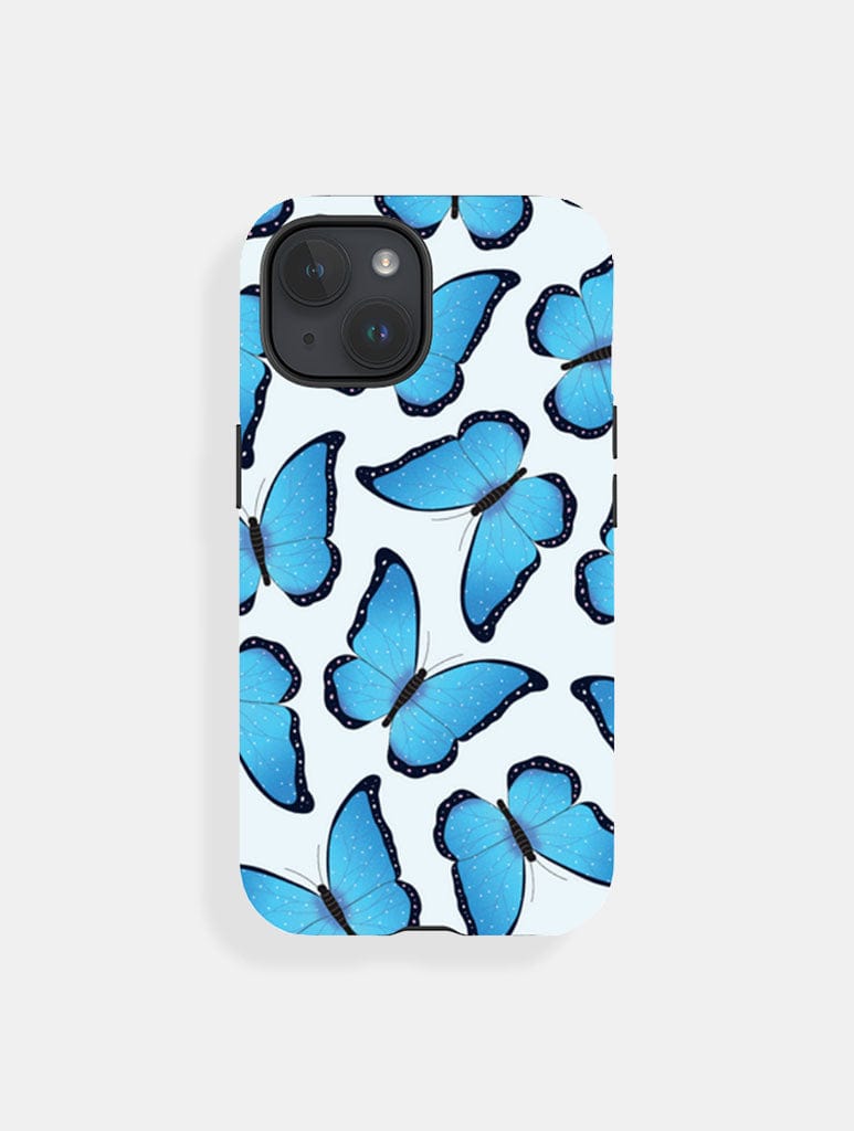 Blue Butterfly Ultra Protective iPhone Case