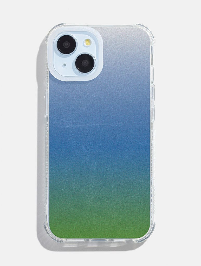 Blue & Green Ombre Shock iPhone Case