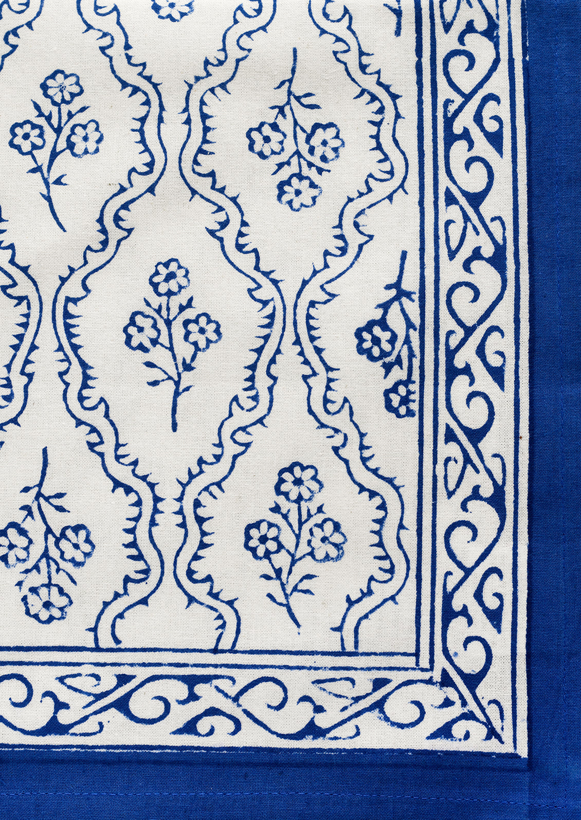 Blue Flora Napkin Set