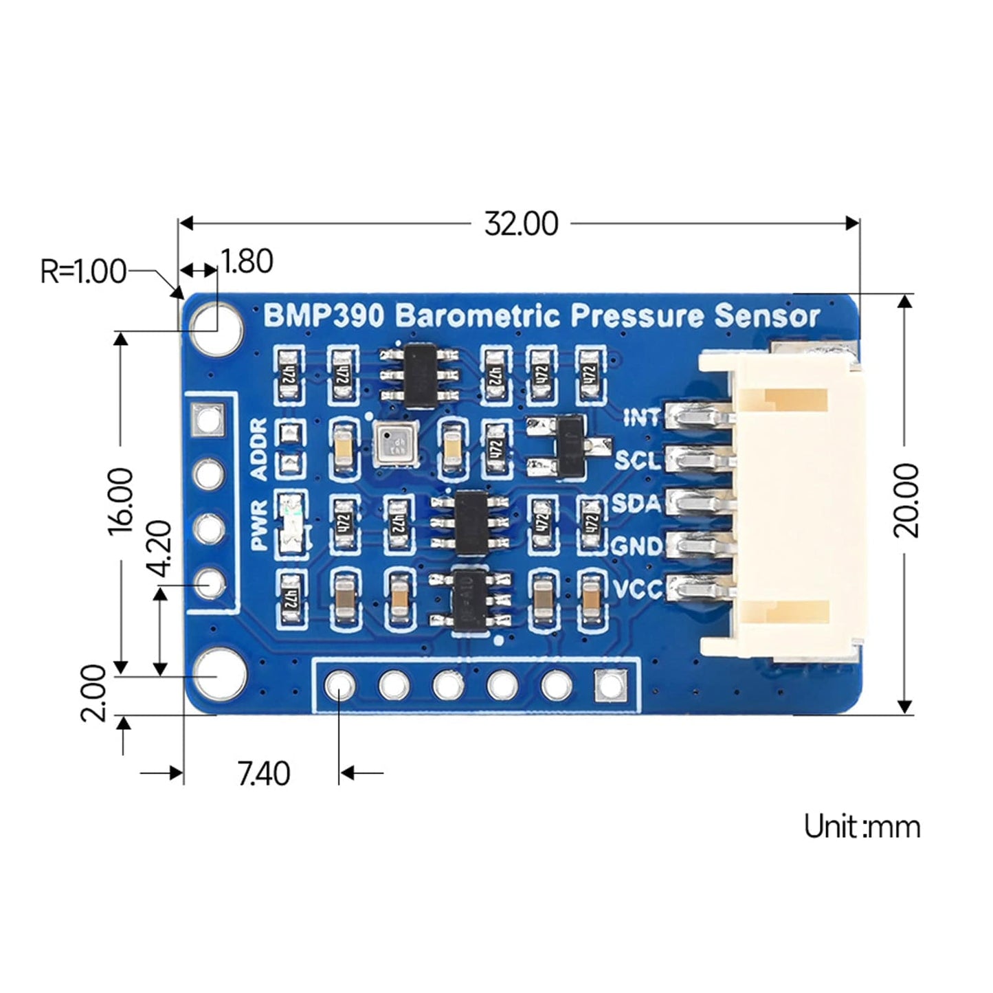 BMP390 High Precision Barometric Pressure Sensor