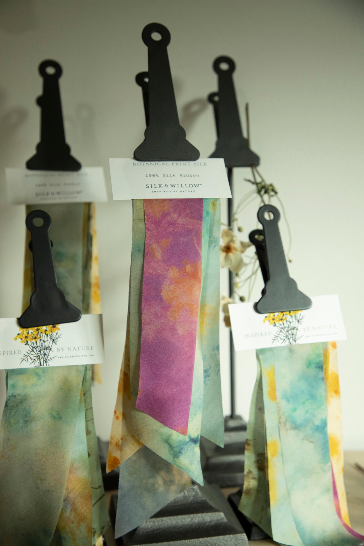 SAMPLER / BOTANICAL PRINT SILK RIBBON COLLECTION 2024-25
