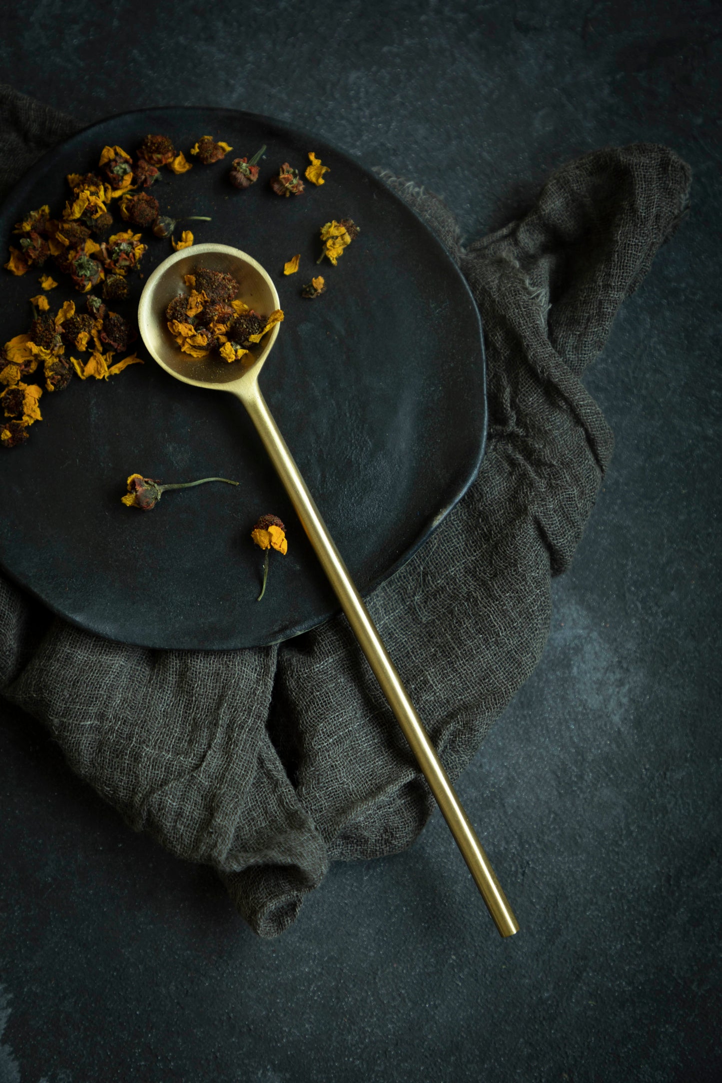 BRASS SPOON / Handmade 100% Solid Brass