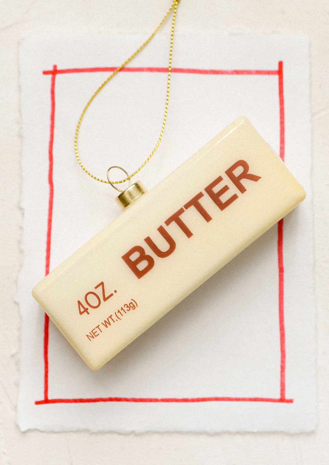 Stick Of Butter Ornament