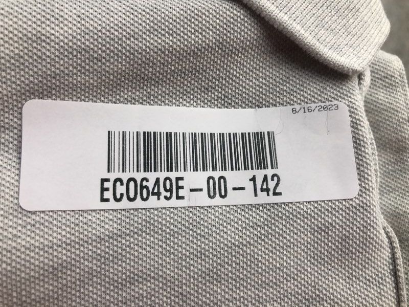 Lacoste Polo Shirts Mens Small Light Gray Classic Fit Short Sleeve Lightweight