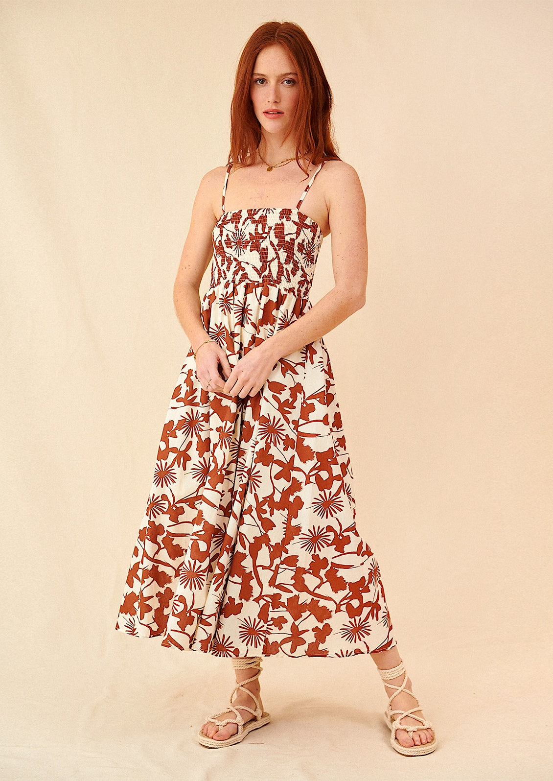 Capetown Printed Cotton Dress