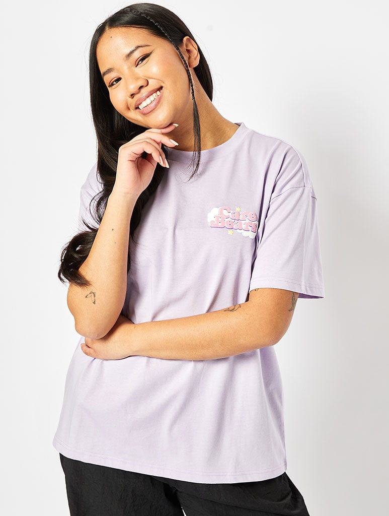 Care Bears Varsity T-Shirt in Lilac