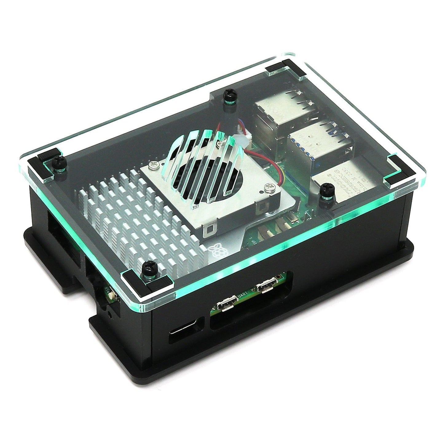 Case for Raspberry Pi 5 and Active Cooler