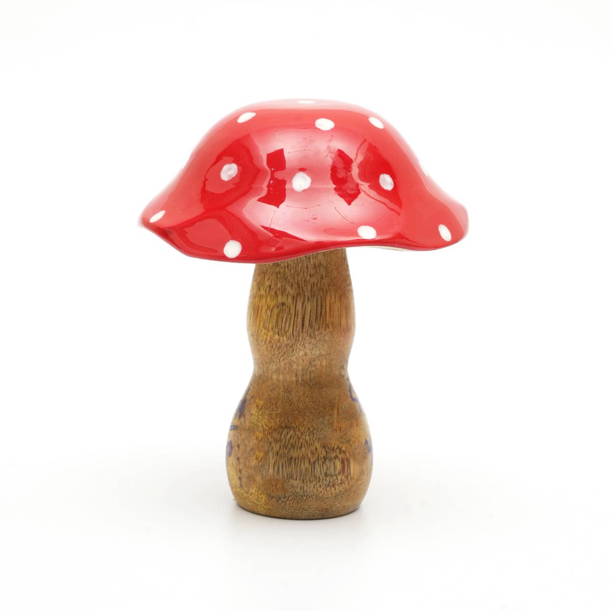 Wooden Table Top Large Mushroom , Set of 2