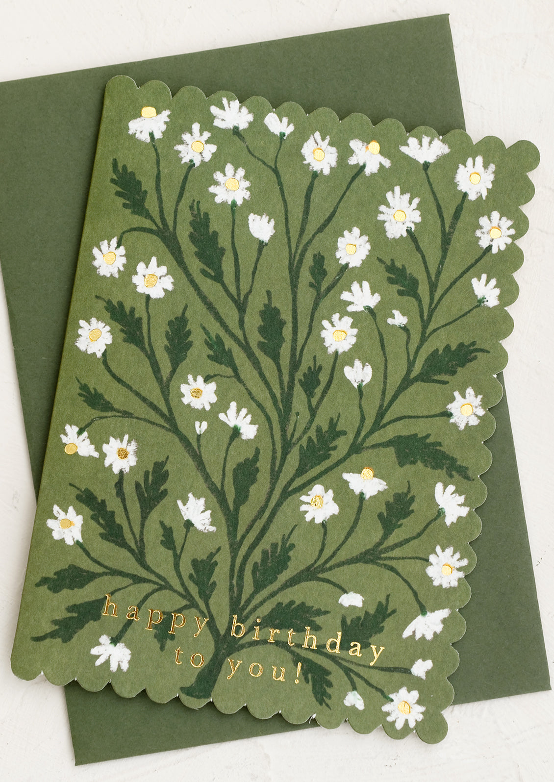 Chamomile Birthday Card