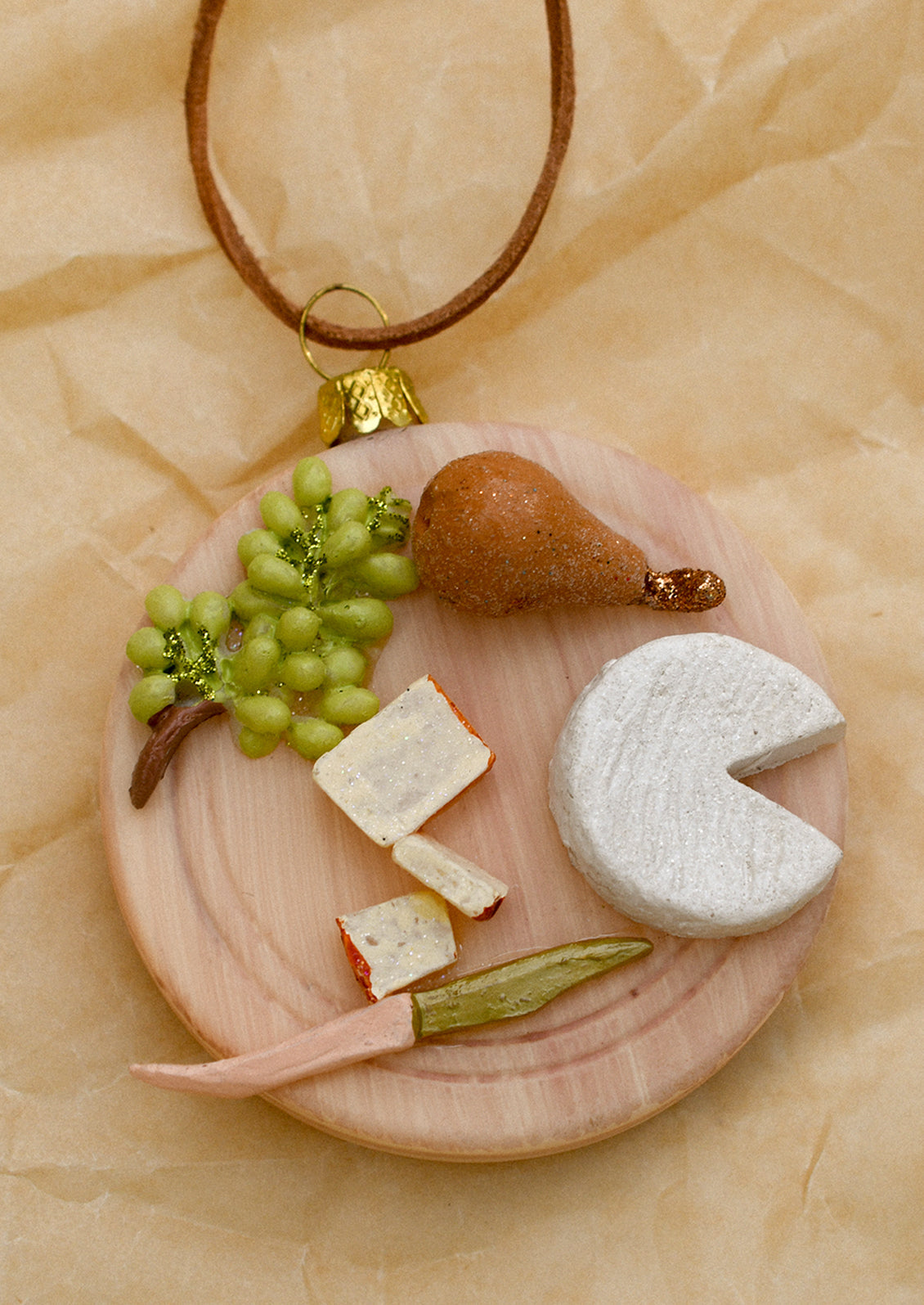 Cheese Plate Ornament