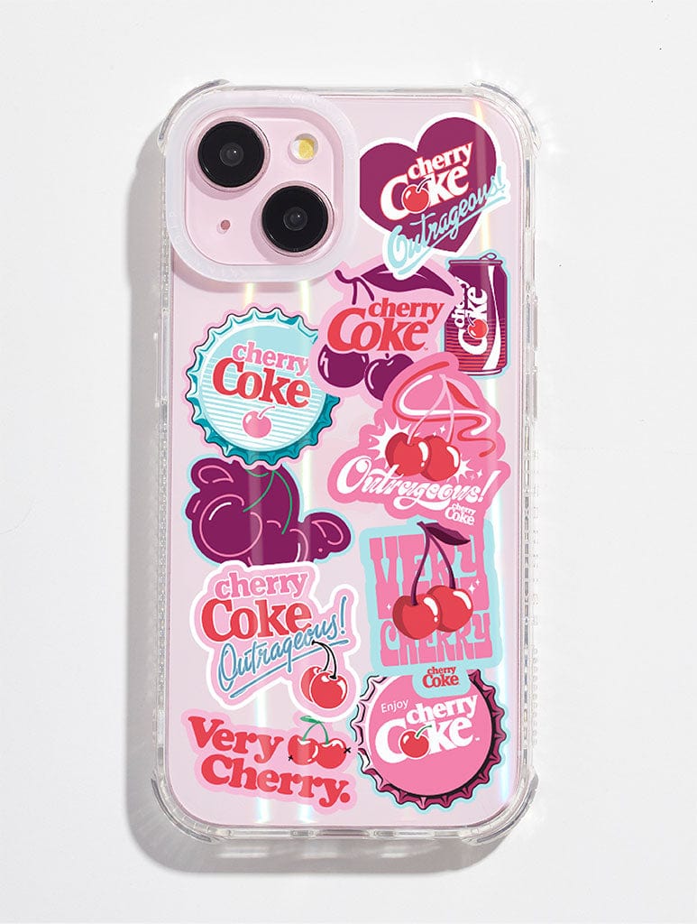 Cherry Coke Sticker Shock iPhone Case