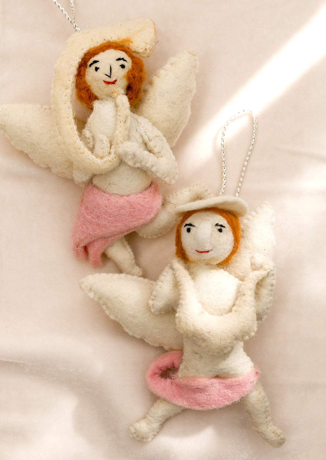 Felt Cherub Ornament