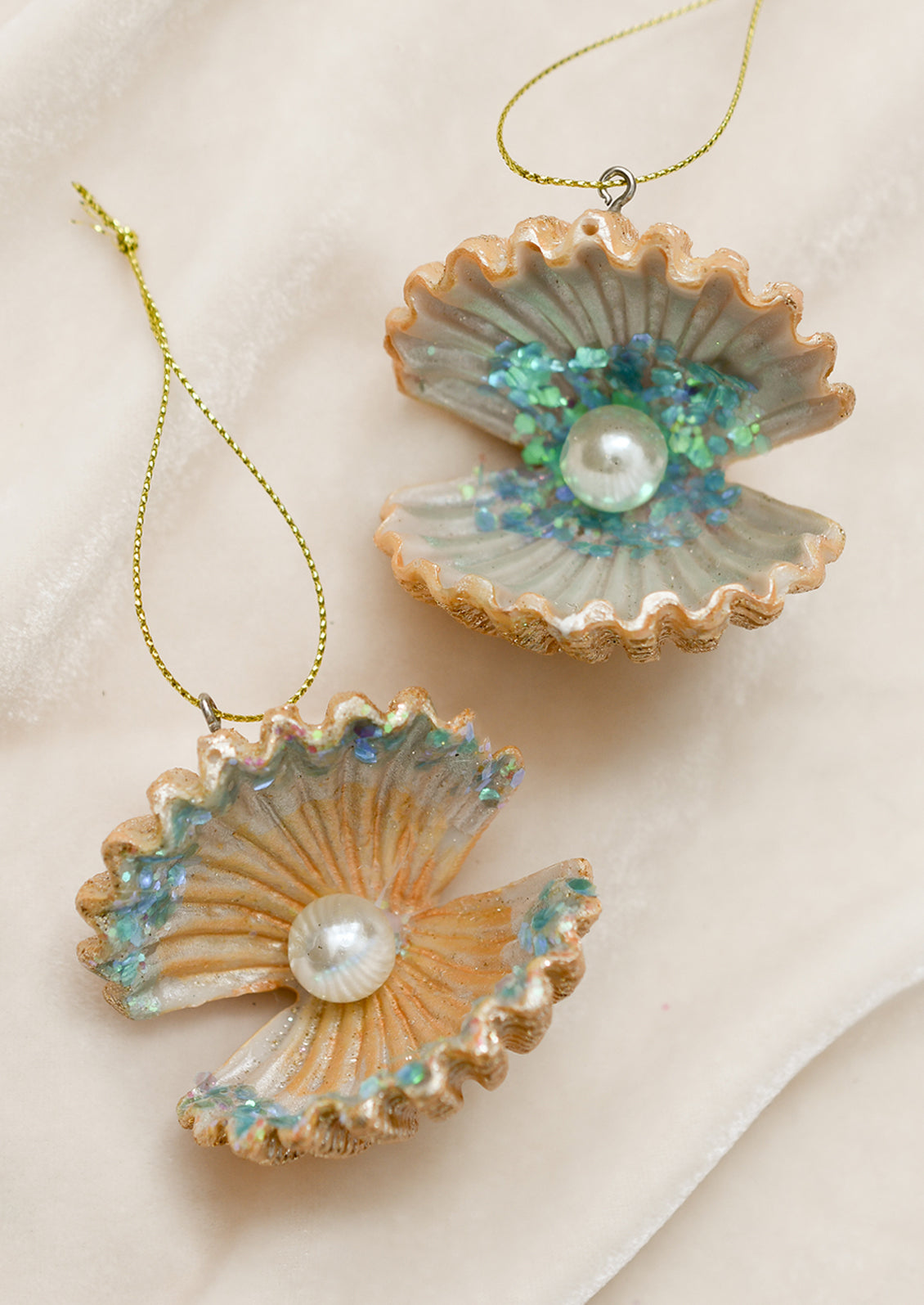Enchanted Clamshell Ornament