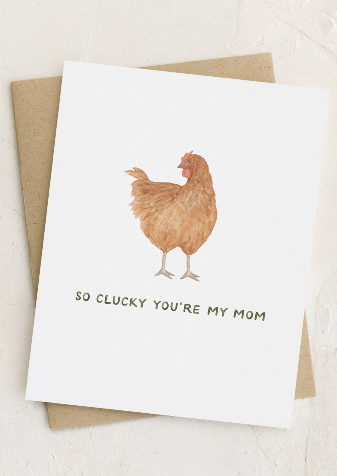 So Clucky Mother's Day Card