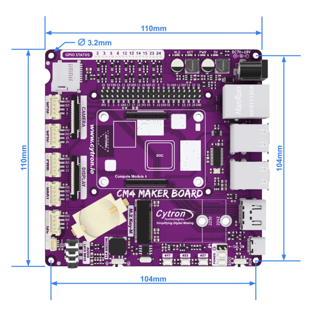 CM4 Maker Board