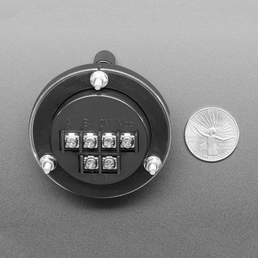 CNC Rotary Encoder - 100 Pulses per Rotation - 60mm Black