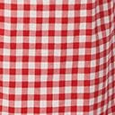 Collectif Plus Size Red Gingham Skirted Midge Jumpsuit Set