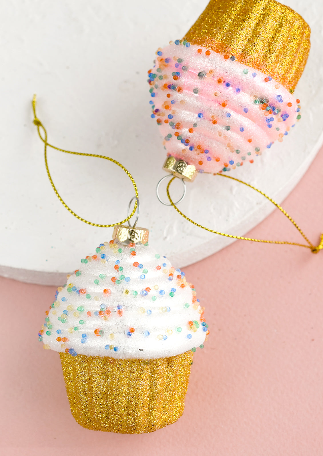 Frosted Cupcake Ornament