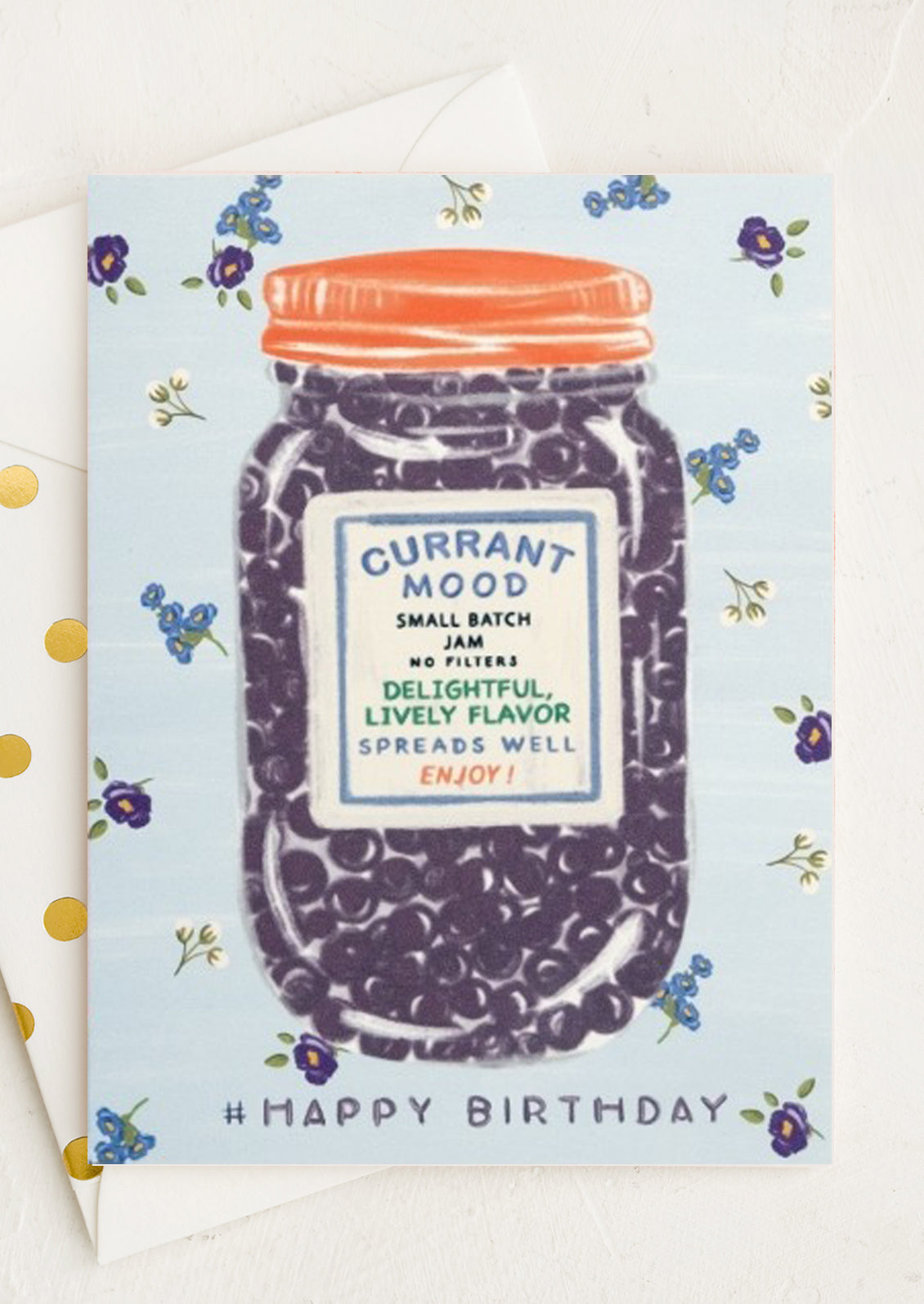 Currant Mood Birthday Card