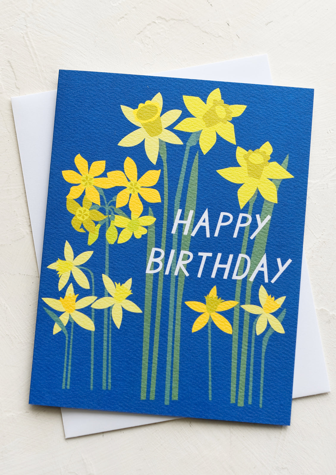 Daffodils Birthday Card