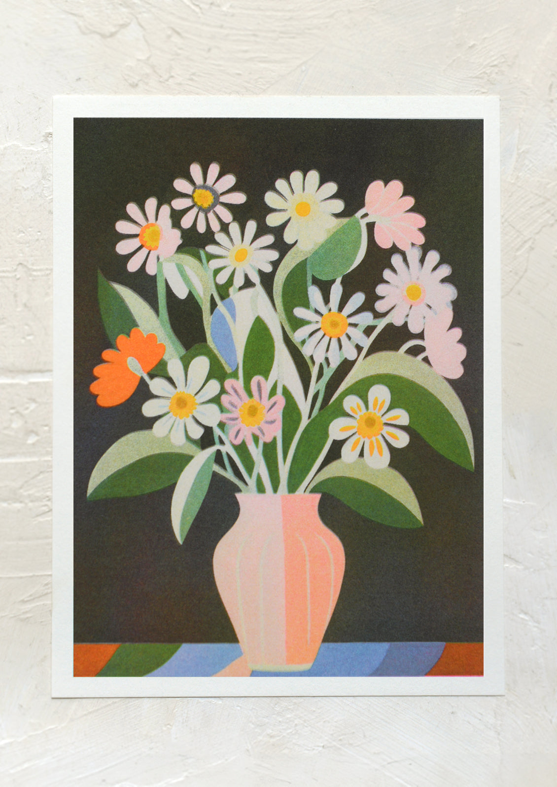 Daisies in Vase Print