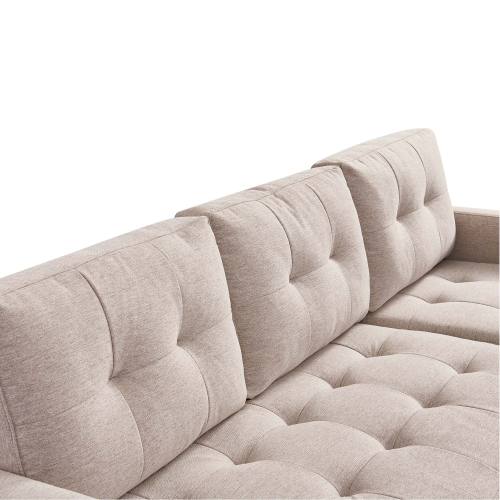 Del Rey 87” Wide Convertible Sectional Sofa & Chaise