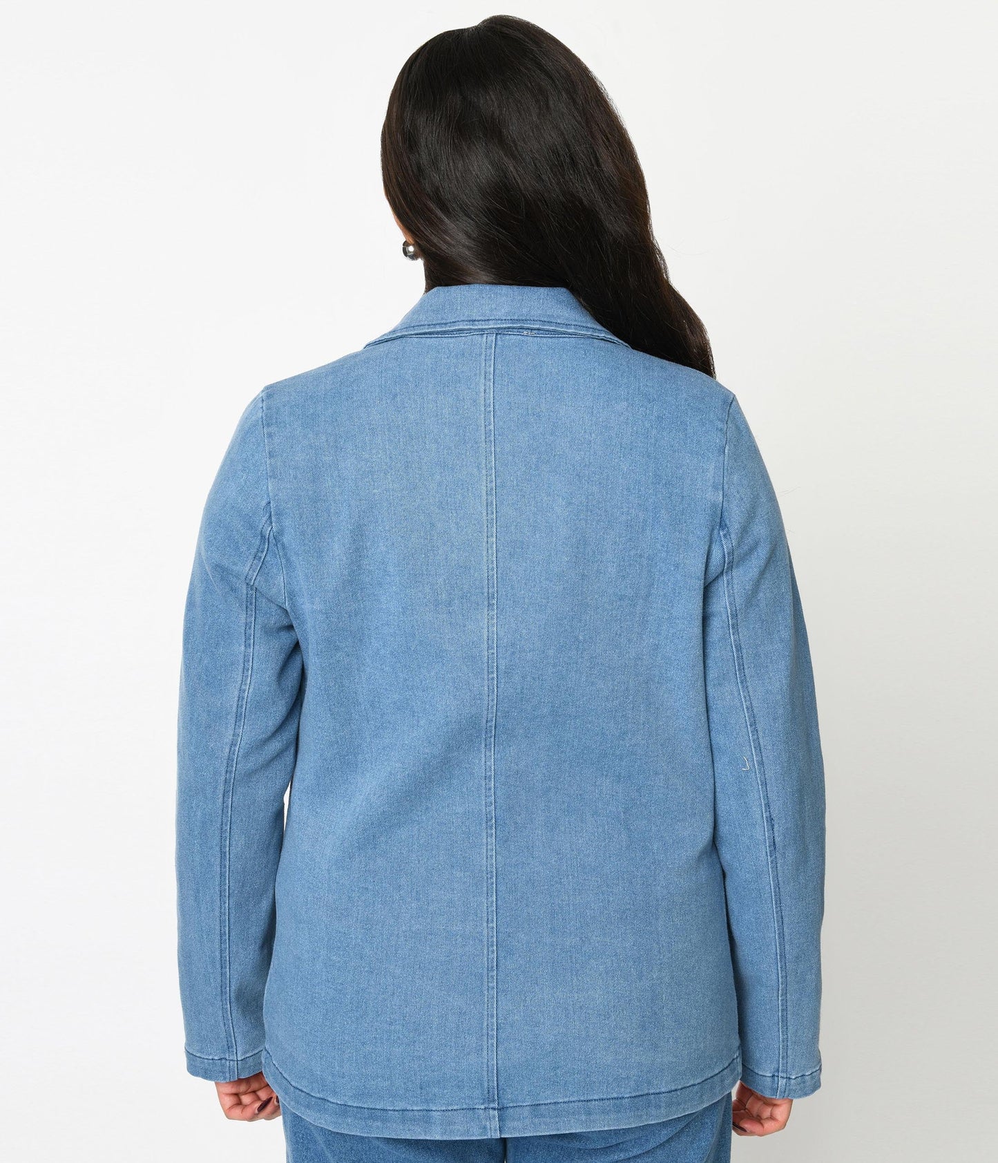 Denim Washed Blazer