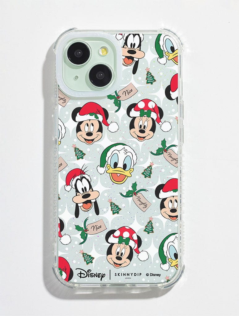 Disney Christmas Faces Shock iPhone Case