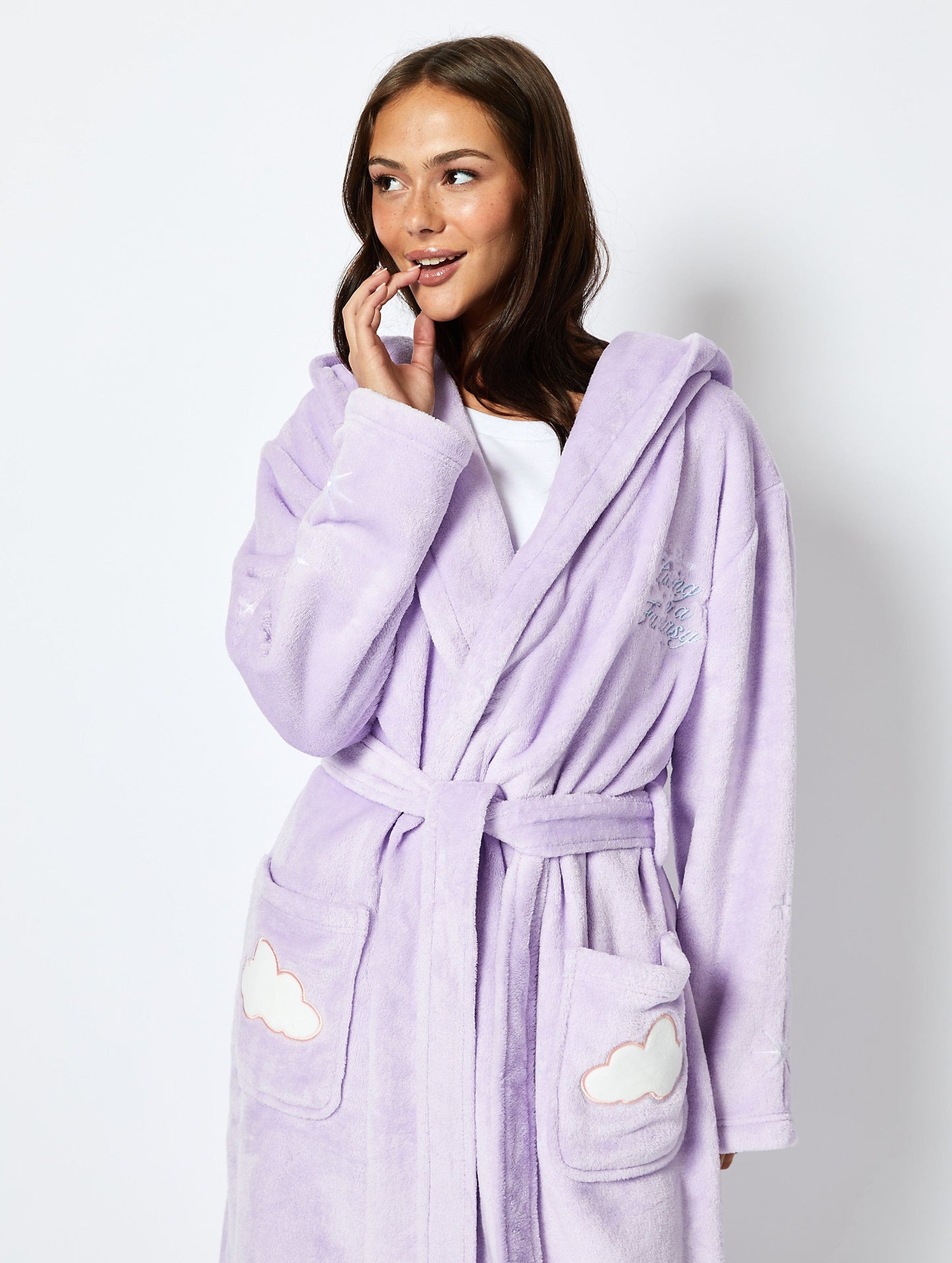 Disney Living In a Fantasy Dressing Gown in Lilac