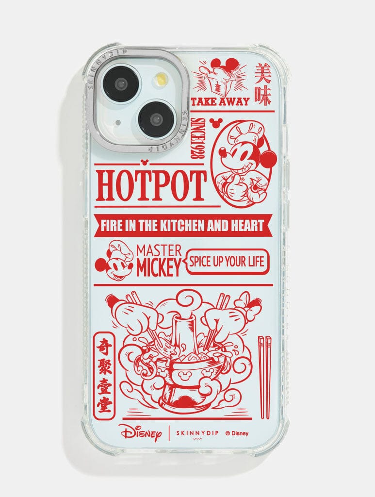Disney Mickey Mouse Fire In The Kitchen Shock iPhone Case