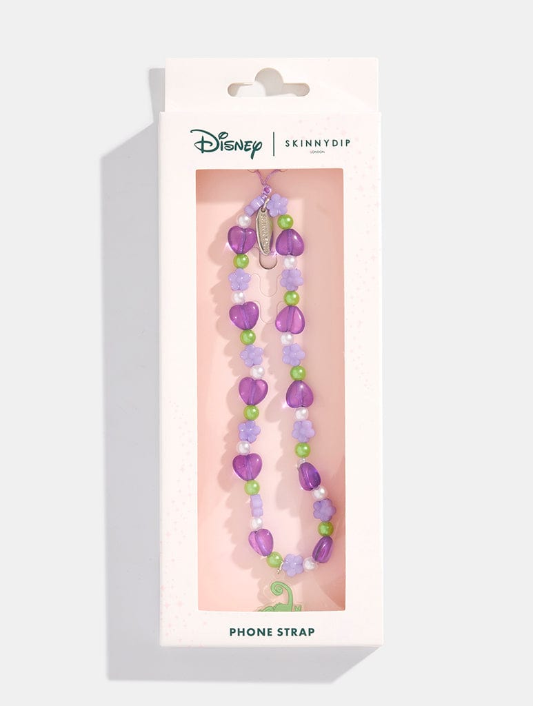 Disney Pascal Lilac Beaded Phone Strap
