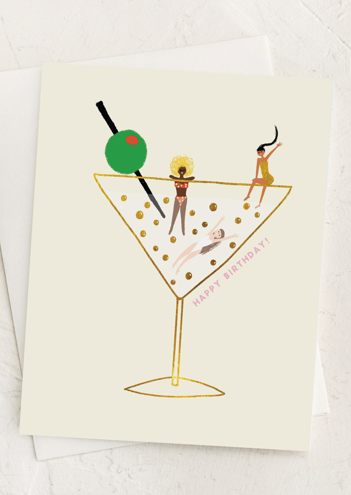 Drinks On Us Birthday Card