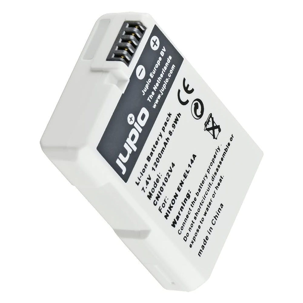 Jupio Li-Ion 7.4V 1200mAh Rechargeable Battery For Nikon EN-EL14A Ultra