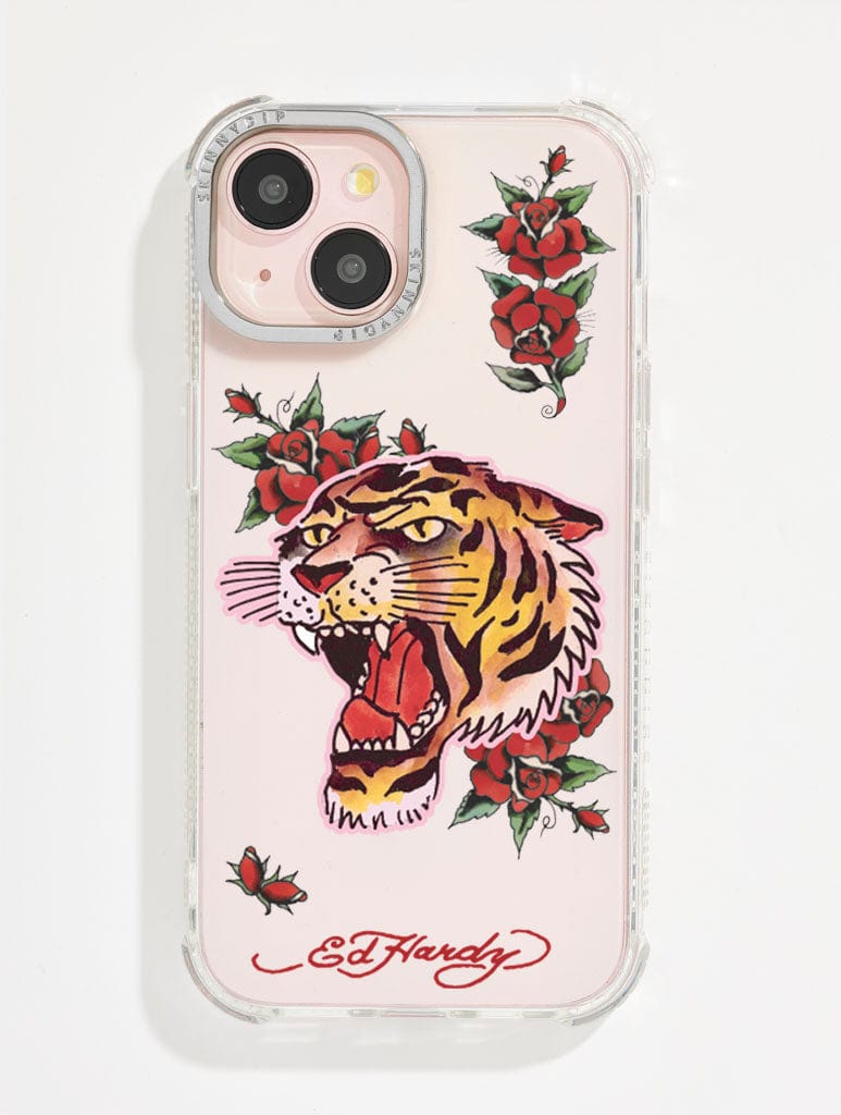 Ed Hardy x Skinnydip Tiger Head Shock iPhone Case