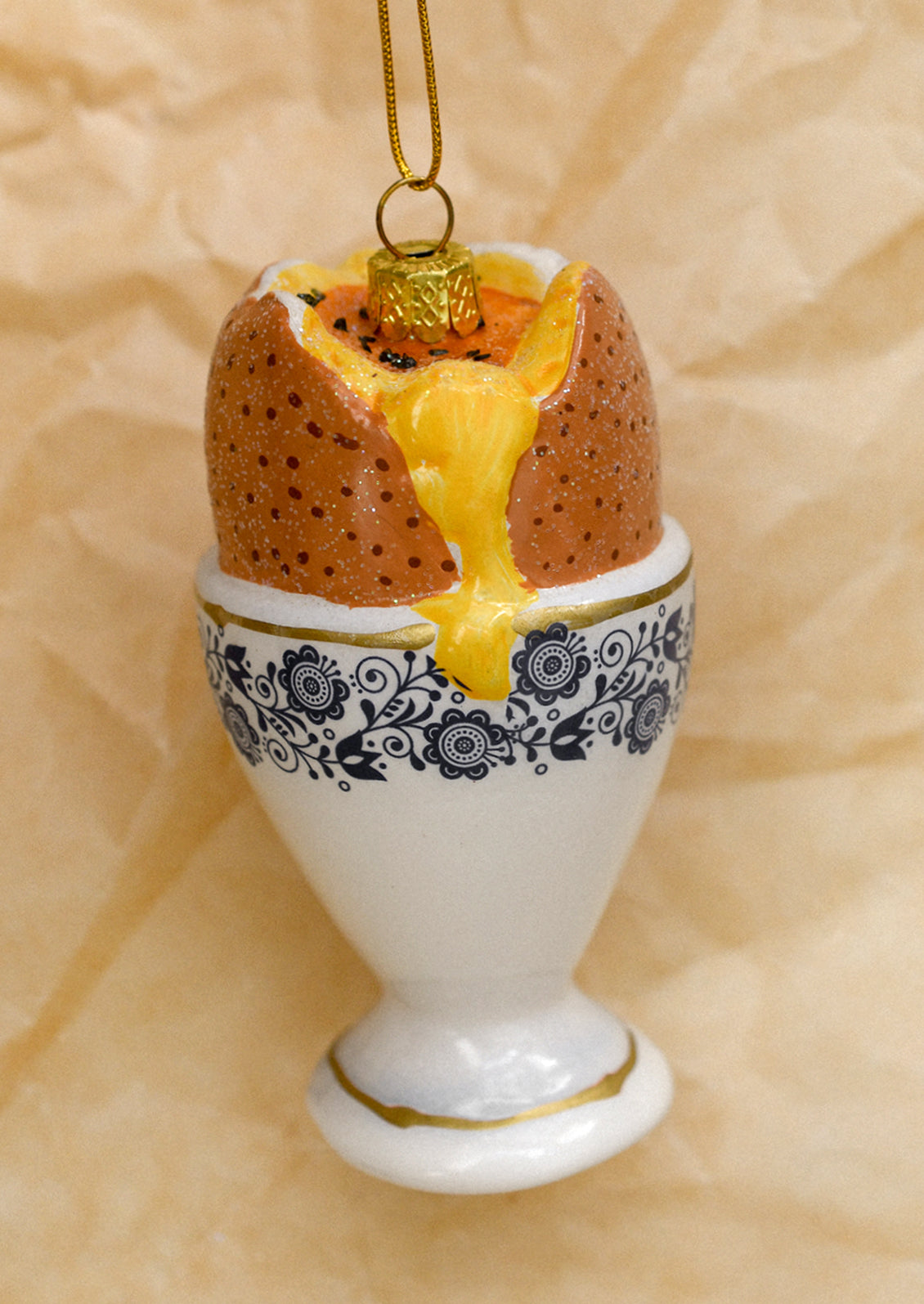 Soft Boiled Egg Ornament
