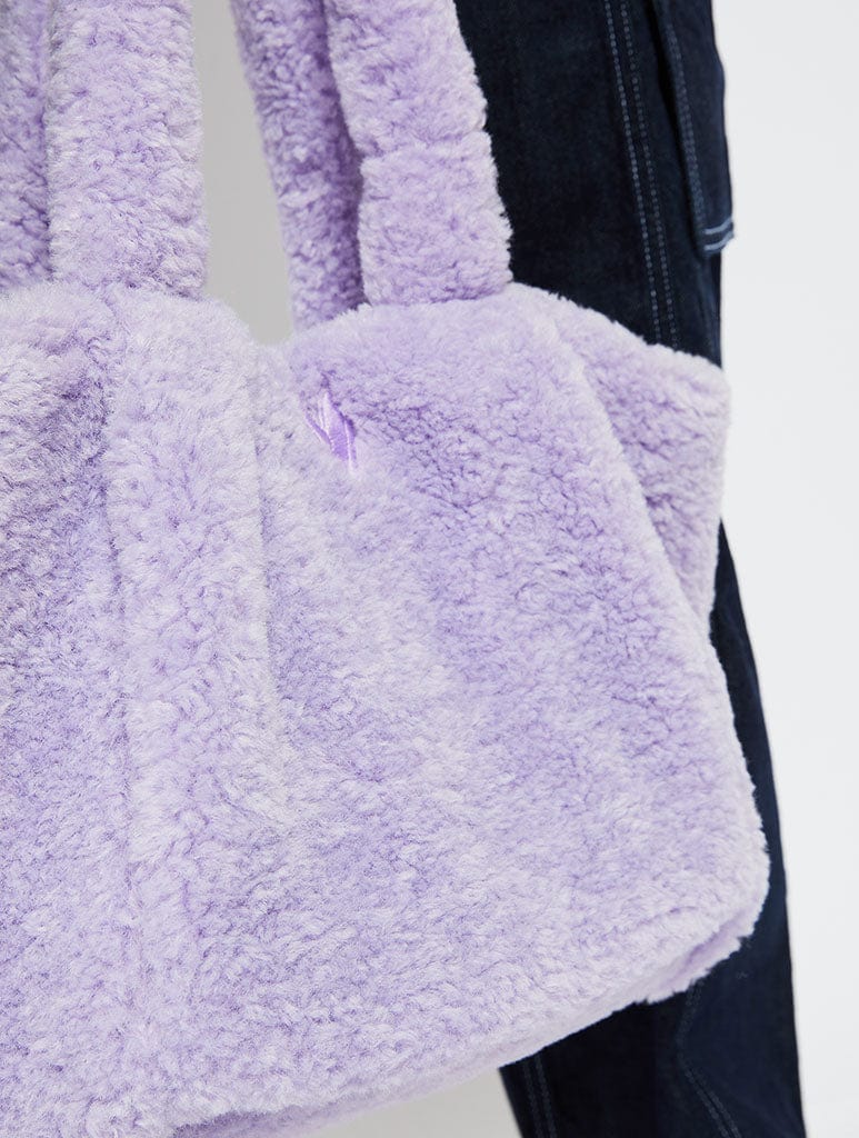 Ella Lilac Borg Tote Bag