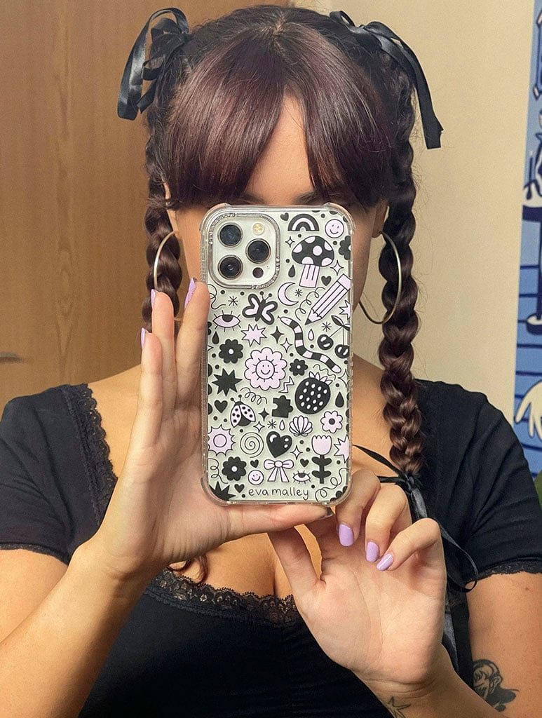 Eva Malley x Skinnydip Doodle Shock iPhone Case