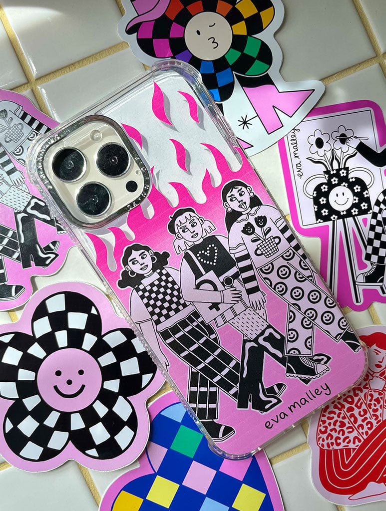 Eva Malley x Skinnydip Girls Girls Girls Shock iPhone Case