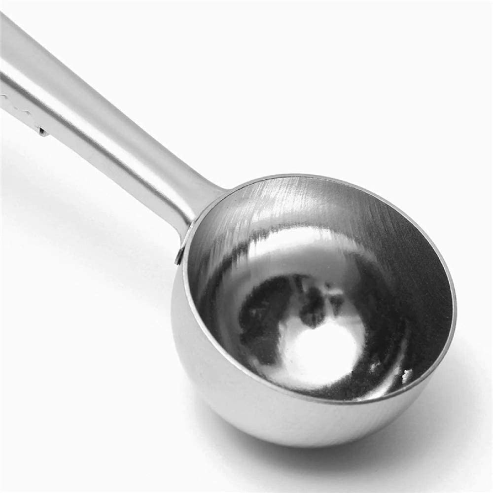 La Cafetiere 18cm/20g Stainless Steel Coffee Measuring Spoon with Clip