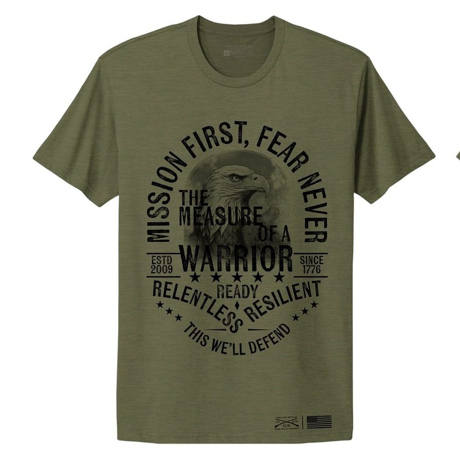 Women's Mission First Boyfriend Fit T-Shirt - Military Green
