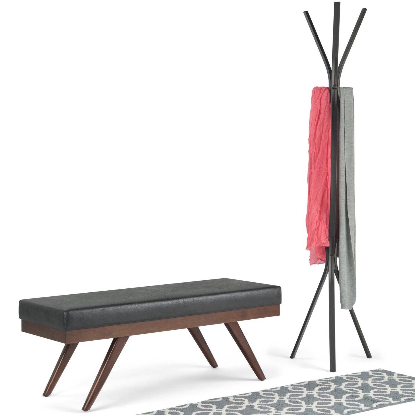 Vista Ottoman Bench with Cushion Top