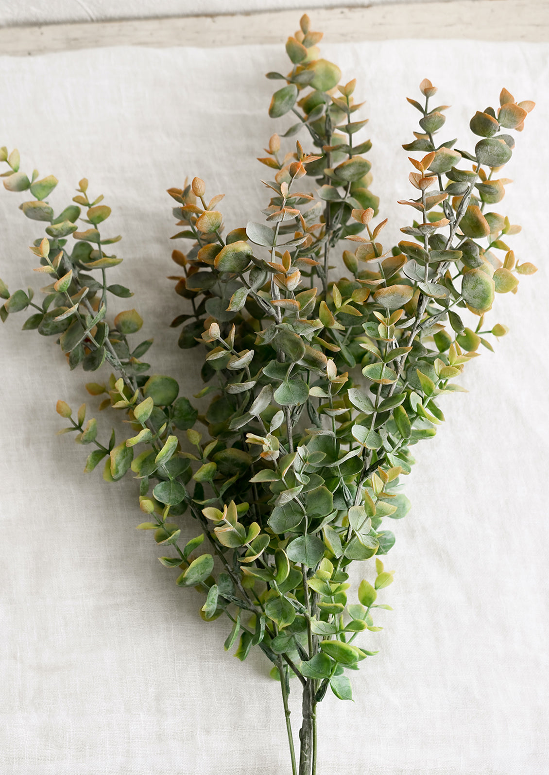 Faux Bushy Eucalyptus Spray