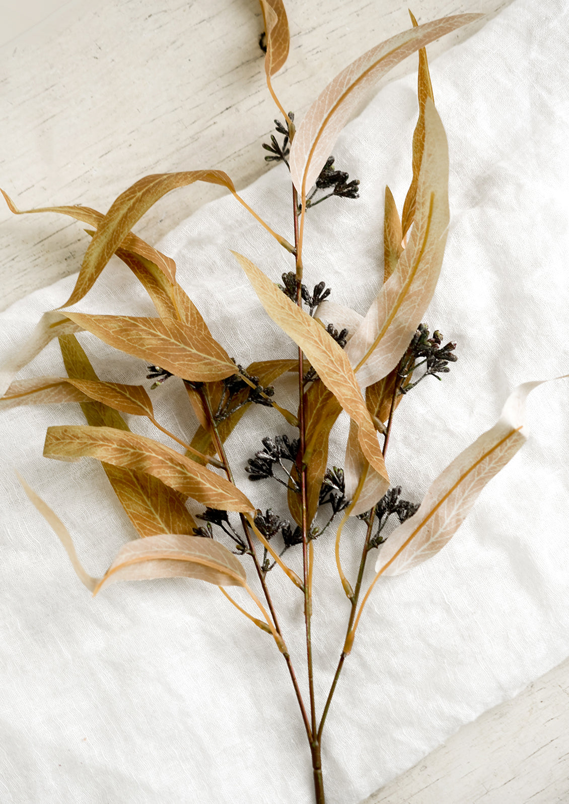 Faux Seeded Eucalyptus Stem