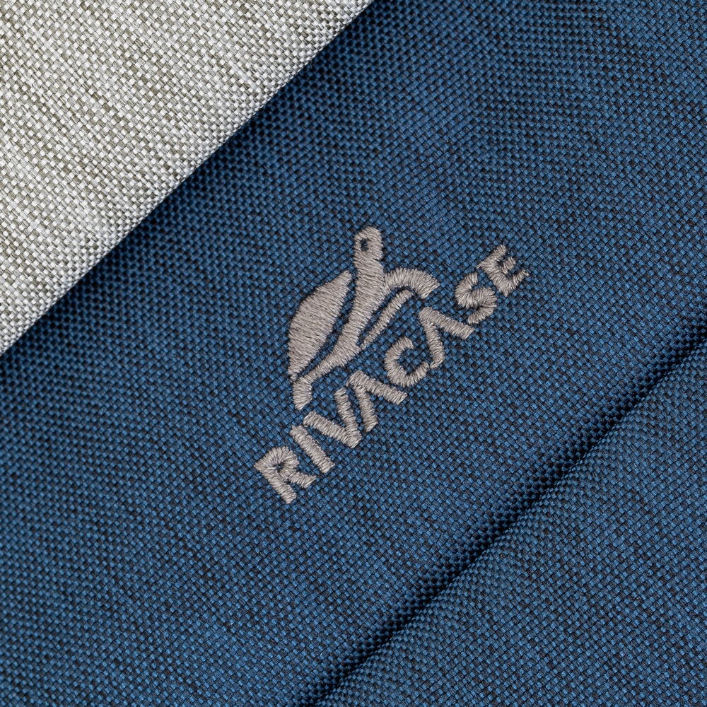 Rivacase 7532 Prater 15.6" Anti-Theft Laptop Bag (Grey/Dark Blue)