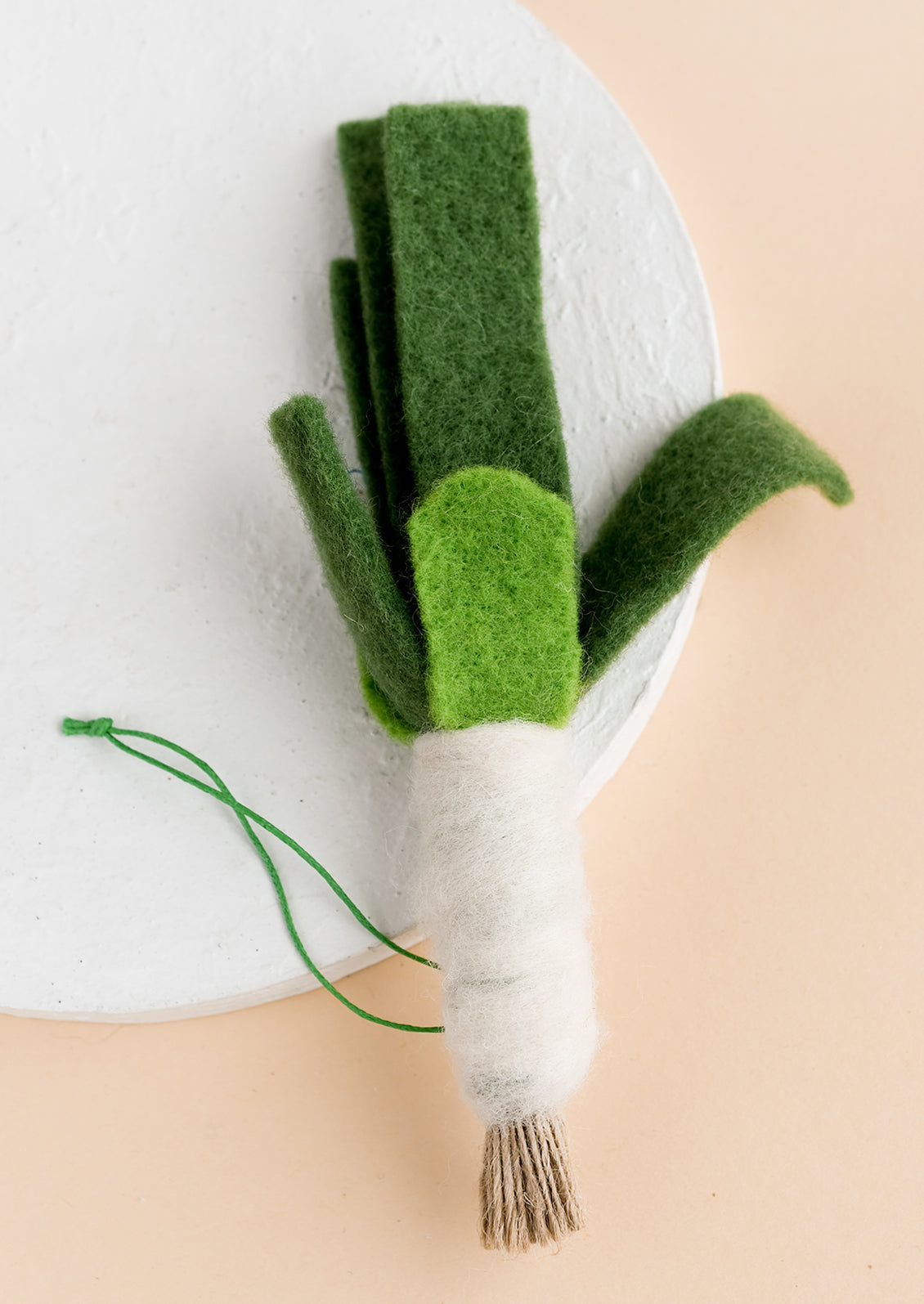 Felted Veggie Ornament