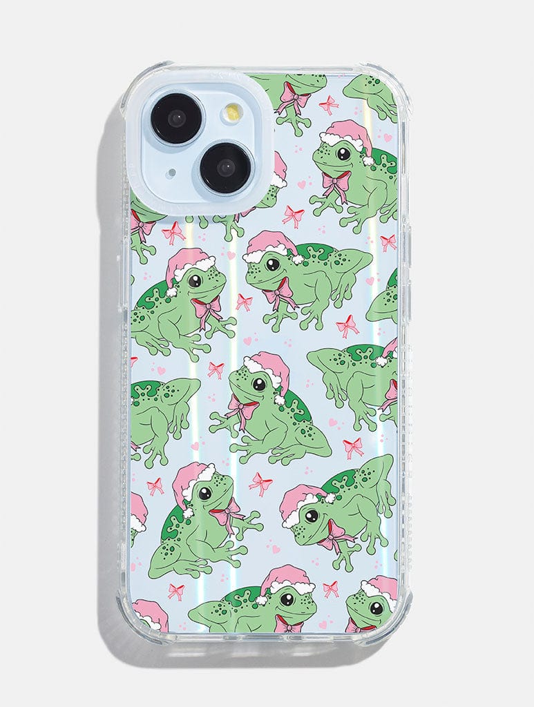 Festive Frog Shock iPhone Case