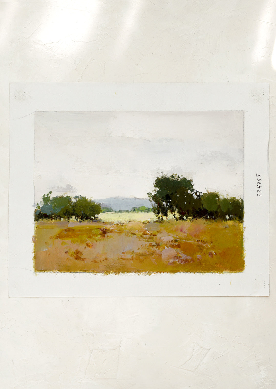 'The Field At Dawn' Oil Painting