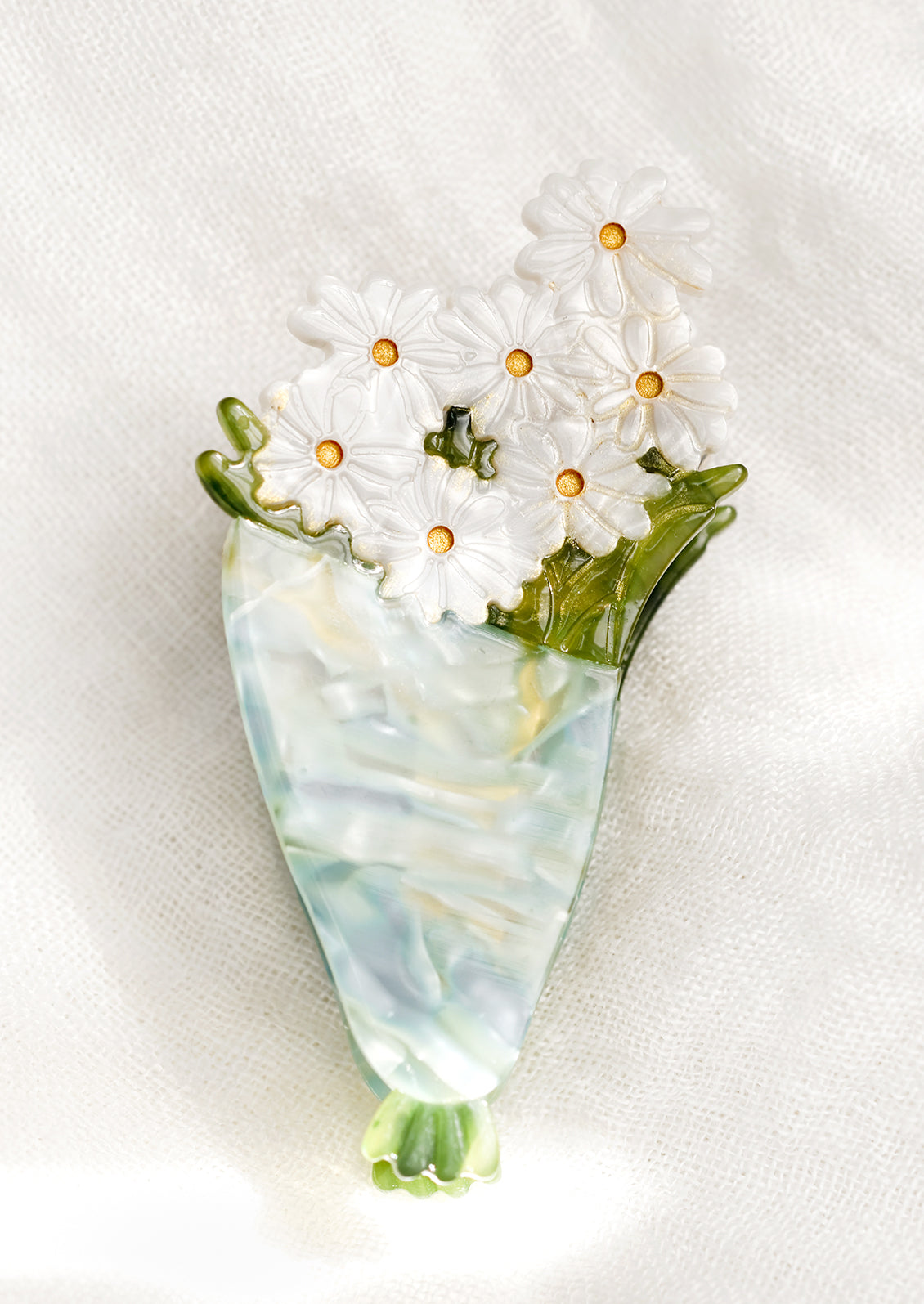 Daisy Bouquet Hair Claw