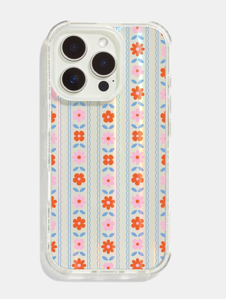 Flower Wallpaper Shock iPhone Case